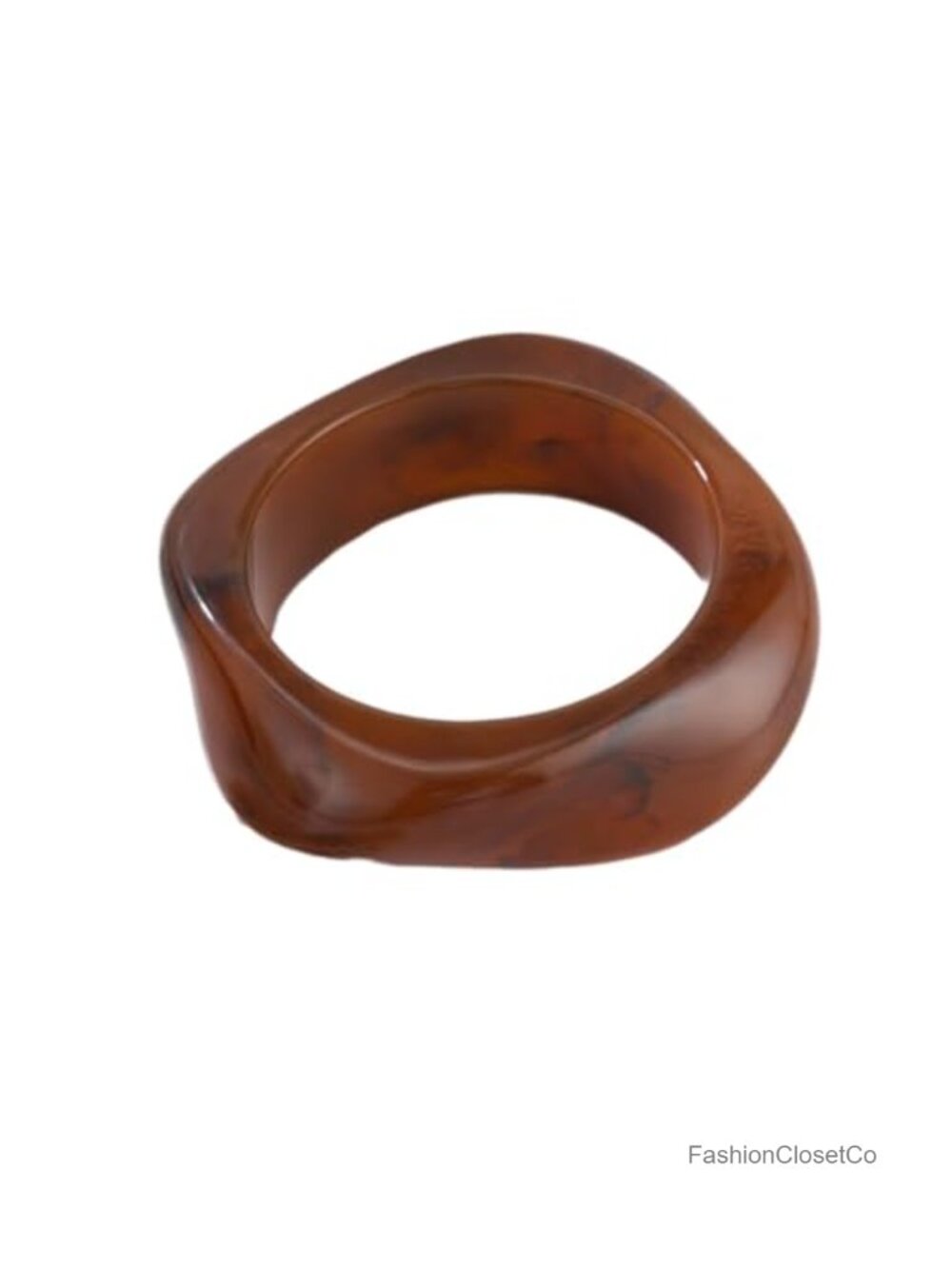 Chunky Resin Bangle Bracelet Set Women Marbled Cuff Jewelry Gift